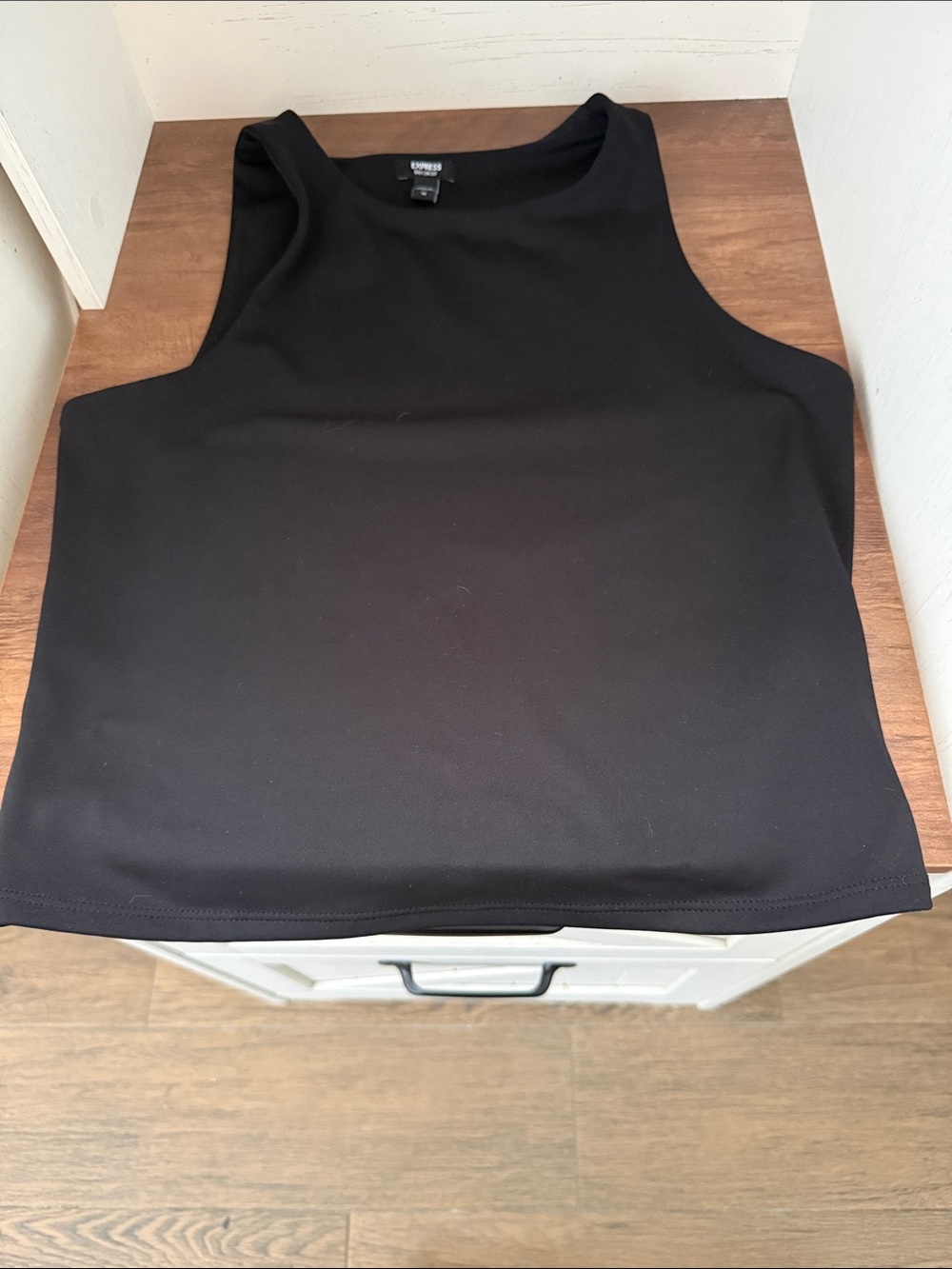 Express Women’s Black Crewneck Tank